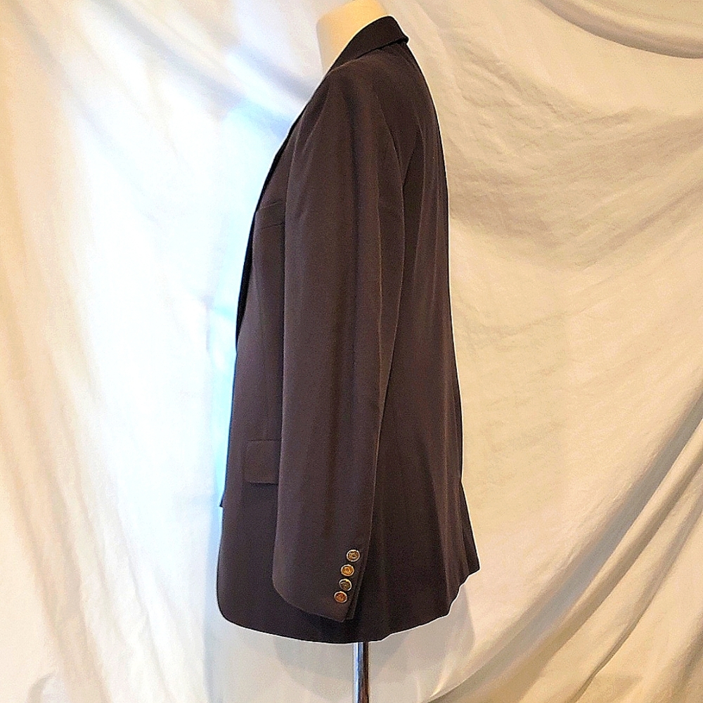 Christian Dior Charcoal Grey Suit Jacket - Picture 3 of 13